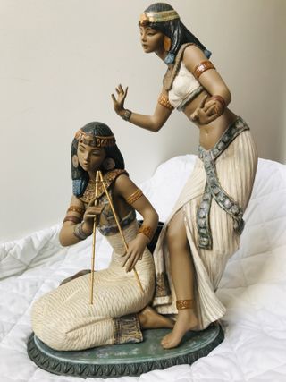 Danzarinas del Nilo figura decorativa