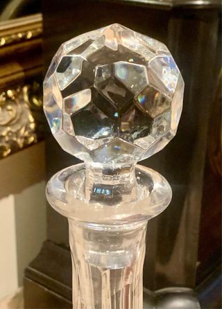 BOTELLA DE CRISTAL DE ROCA