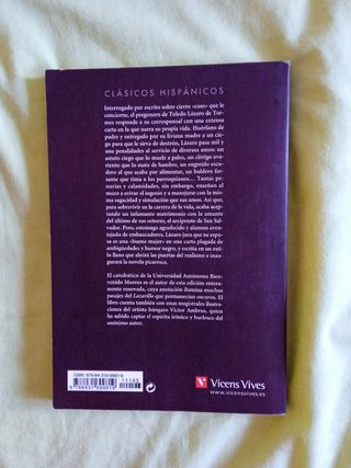 Libro Lazarillo de Tormes