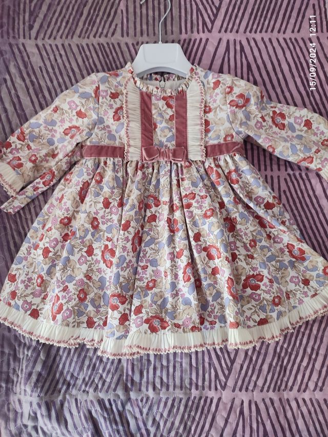 Vestido creaciones Alves talla 2 años 