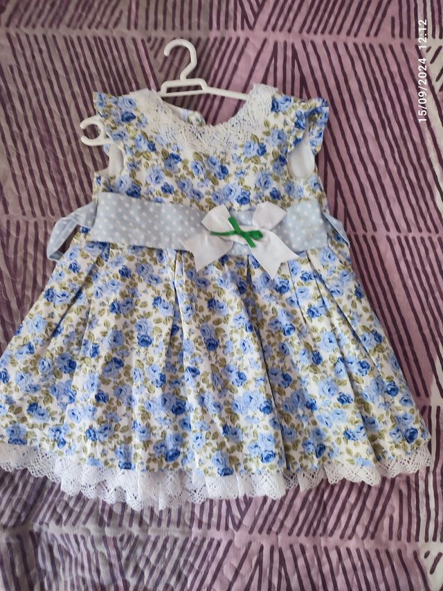 Vestido dulce de fresa talla 2 años 