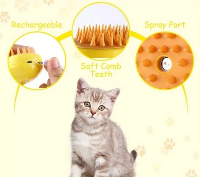 Cepillo de aseo para gatos