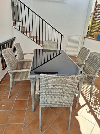 Conjunto terraza