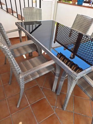 Conjunto terraza
