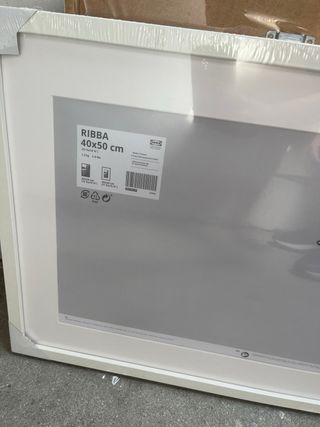 Marco blanco Ikea
