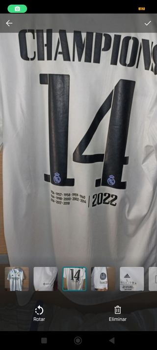 Camiseta REAL MADRID OFICIAL diseñada