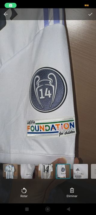 Camiseta REAL MADRID OFICIAL diseñada