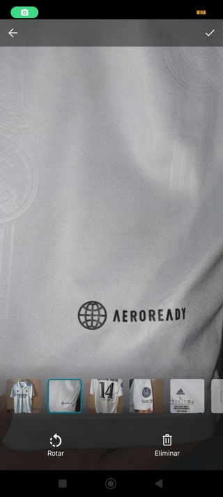 Camiseta REAL MADRID OFICIAL diseñada