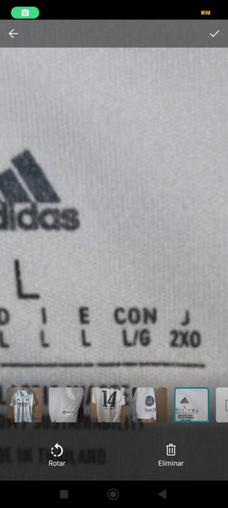 Camiseta REAL MADRID OFICIAL diseñada
