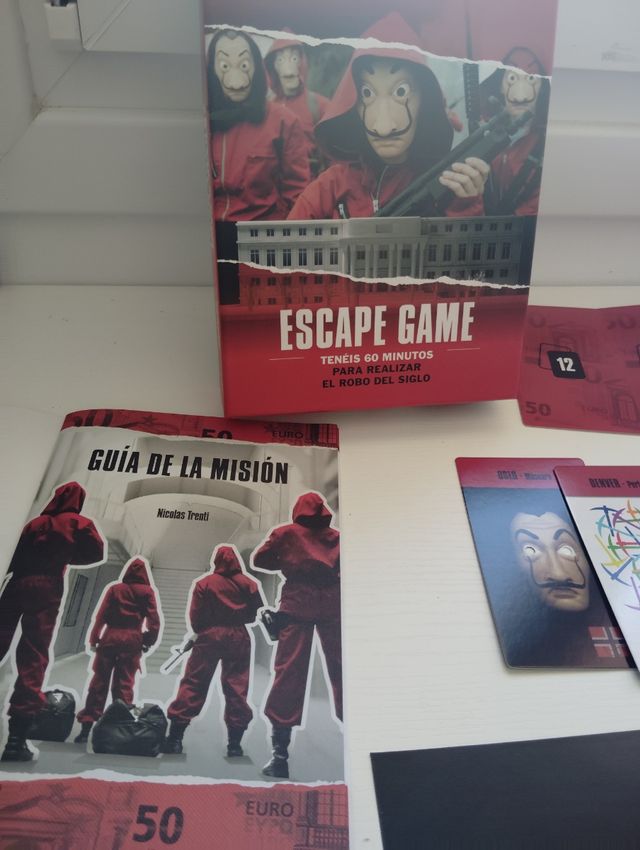 Juego de mesa de la Casa de Papel