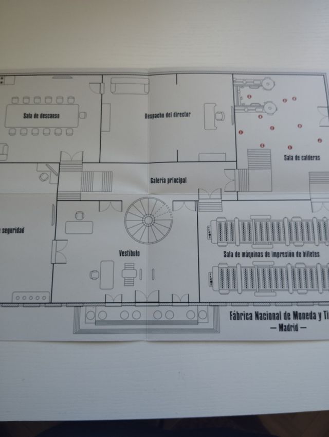 Juego de mesa de la Casa de Papel