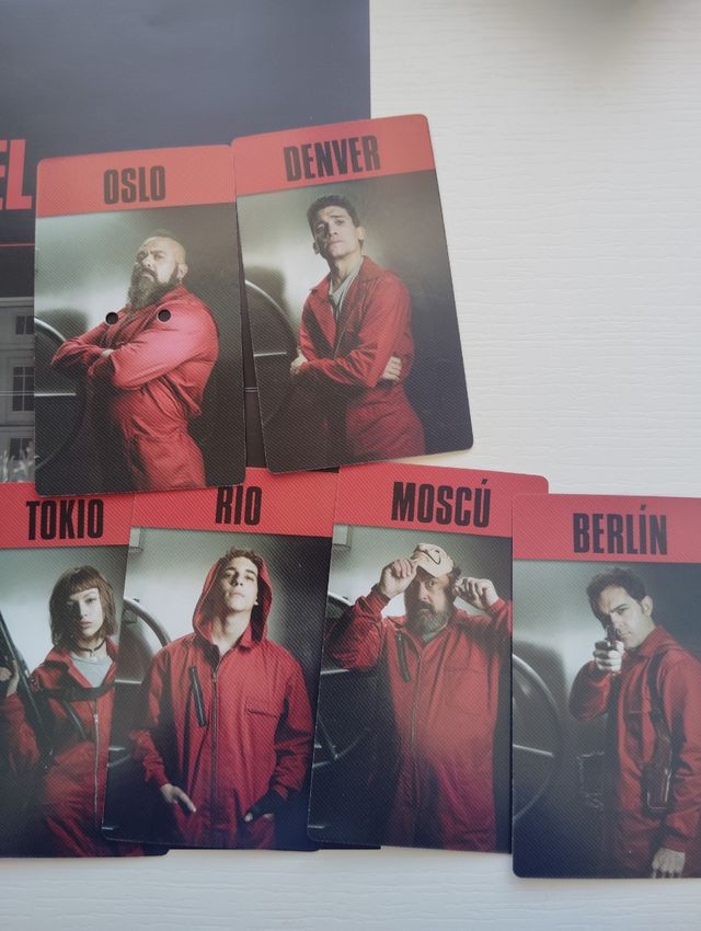 Juego de mesa de la Casa de Papel