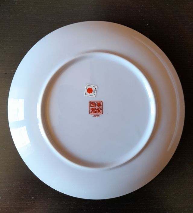 Plato porcelana japonesa