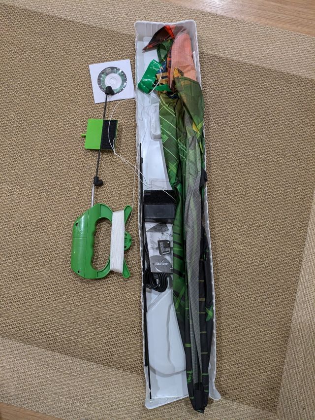 Cometa con cámara de fotos