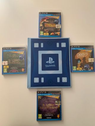 Wonderbook + 4 giochi PS3