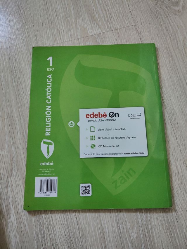 Libro religión 1ESO