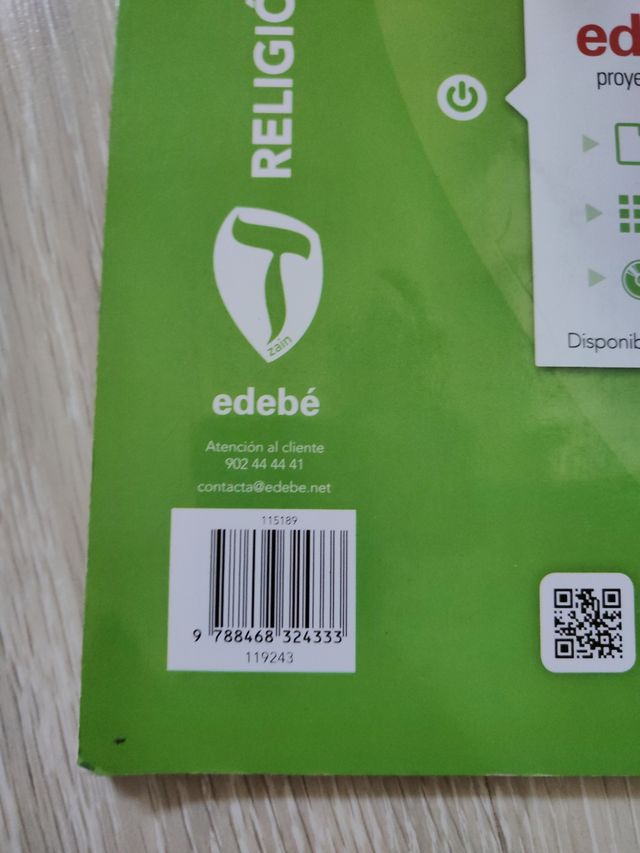 Libro religión 1ESO