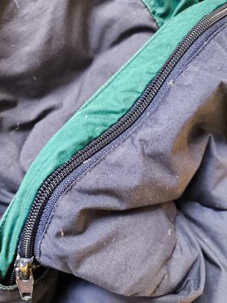 PLUMAS CON MANGAS DESMONTABLES TALLA XL AZUL/VERDE