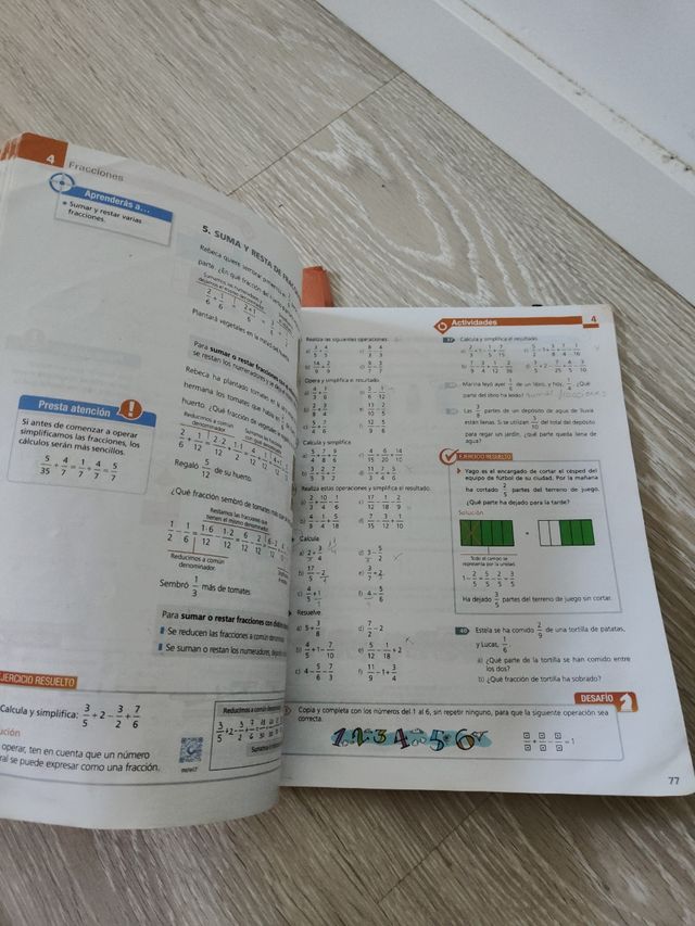 Libro matemáticas 1ESO