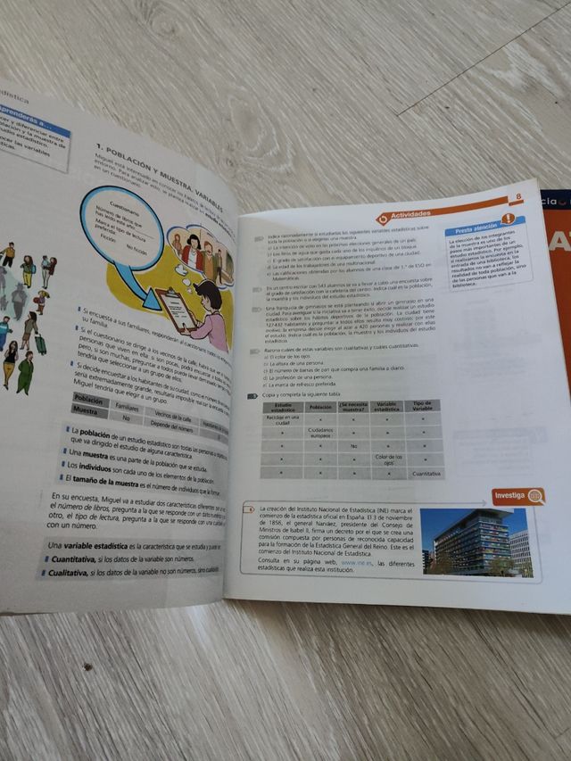 Libro matemáticas 1ESO