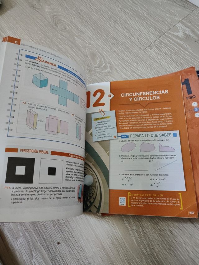 Libro matemáticas 1ESO