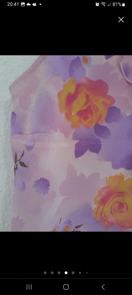 Vestido señora, dos piezas.