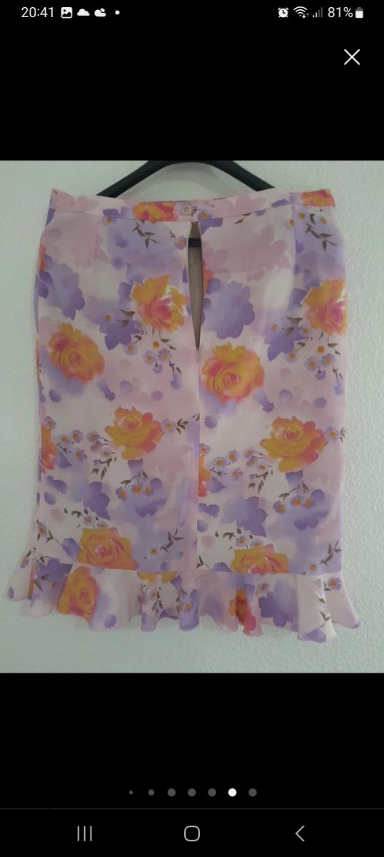 Vestido señora, dos piezas.