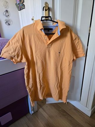 Polo naranja Tommy Hilfiger
