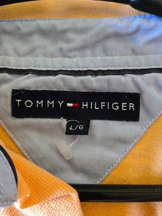 Polo naranja Tommy Hilfiger