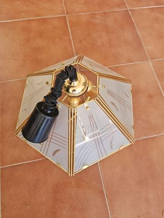 Lampara techo retractil