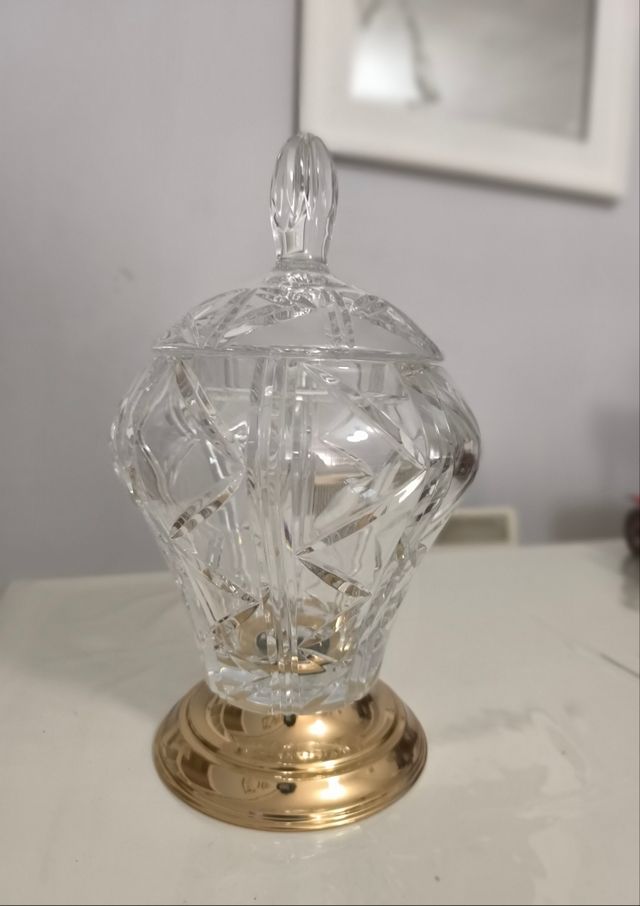 Bombonera de cristal