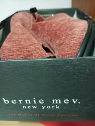 Botines terciopelo cuña ligera núm.38 Barnie Mev