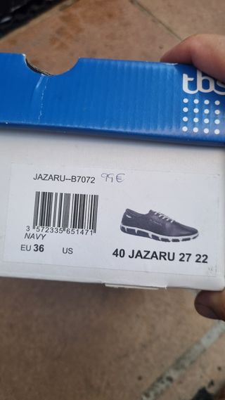TBS zapatos de mujer t.36