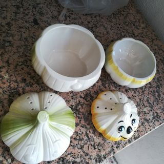 Menaje cocina. Figuras porcelana