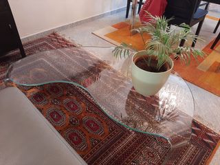 Tavolino di cristallo