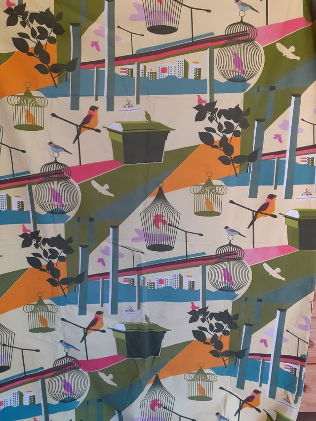 Retal tela Lotta Kühlom 142x226 de IKEA 2008