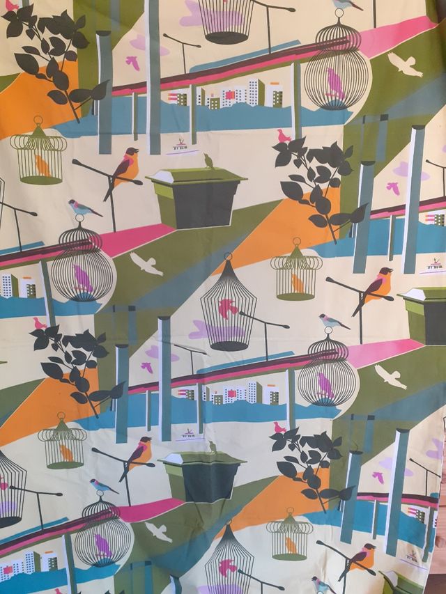 Retal tela Lotta Kühlom 142x226 de IKEA 2008