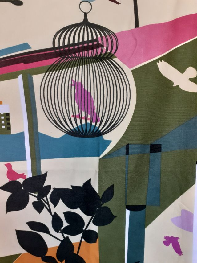 Retal tela Lotta Kühlom 142x226 de IKEA 2008