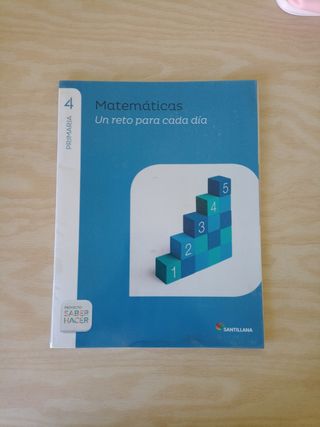 Libro Matemáticas 4to Primaria 