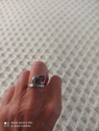 Anillos Swarovski Verde .Talla 52