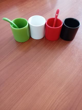 Tazzine caffè colorate