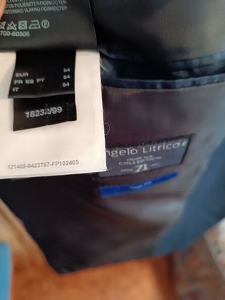 TRAJE HOMBRE Azul Oscuro + pajarita y pañuelo