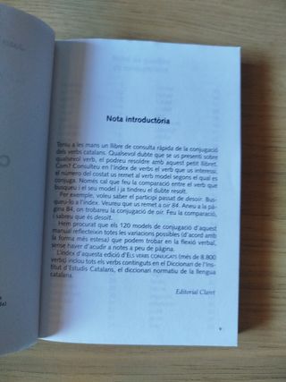 Els verbs conjugats - Xuriguera