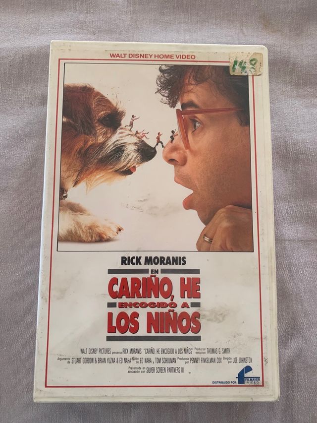 Película VHS Cariño he encogido a los niños
