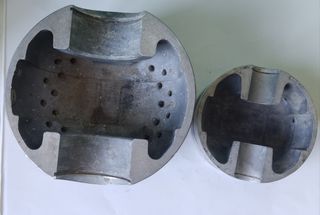 CENICEROS BRUTALISTAS VINTAGE INDUSTRIAL PISTÓN