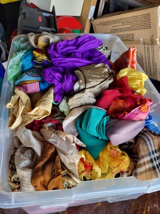 Caja de pañuelos mujer