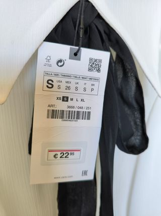 Blusa Zara de gasa nueva