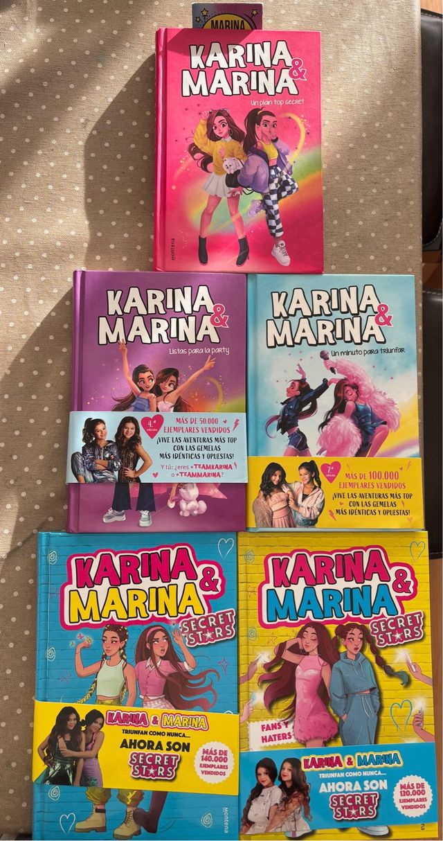 Libros Karina y Marina