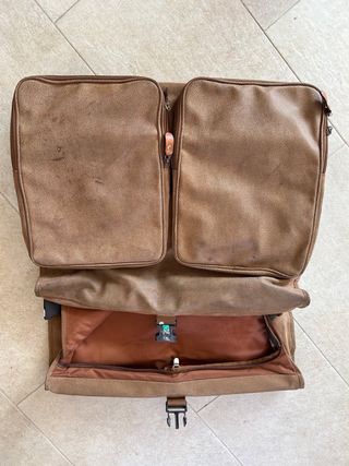 Bolso de viaje auténtico Brics de cuero 