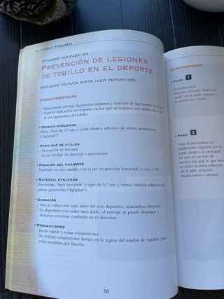 Libro Vendaje Funcional Toni Bové